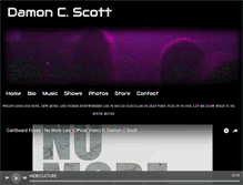 Tablet Screenshot of damoncscott.com